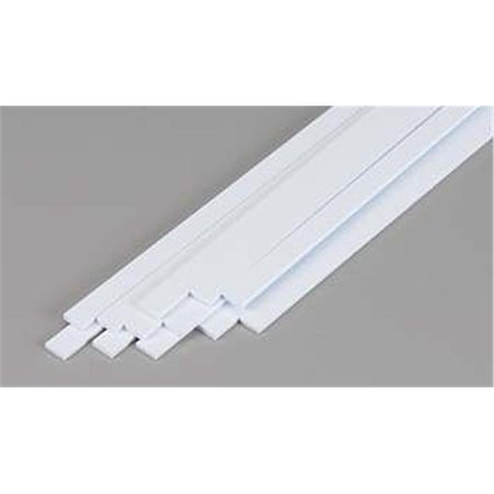 PLAY4HOURS 060 x 250 in. Plastic Styrene Strips PL1795401